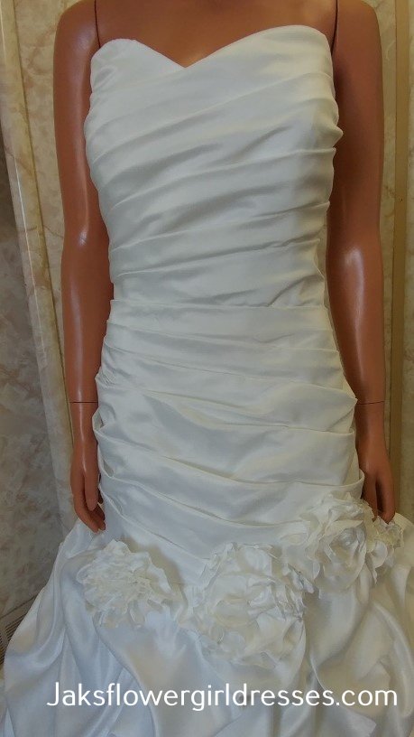 Pick Up Mermaid Wedding Dress